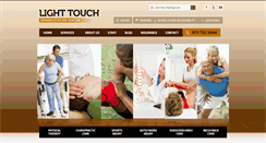 Desktop Screenshot of lighttouchrehab.com